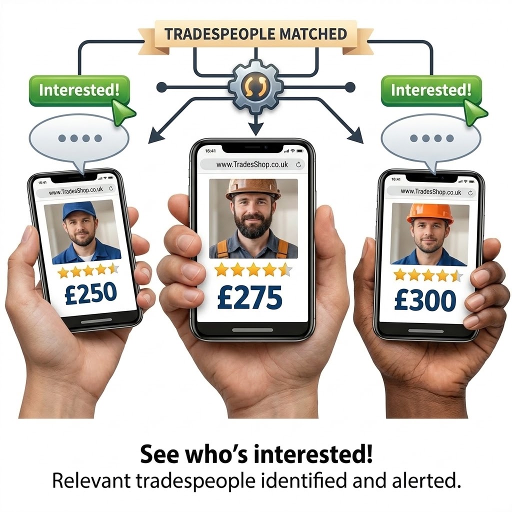 Connect with local tradespeople