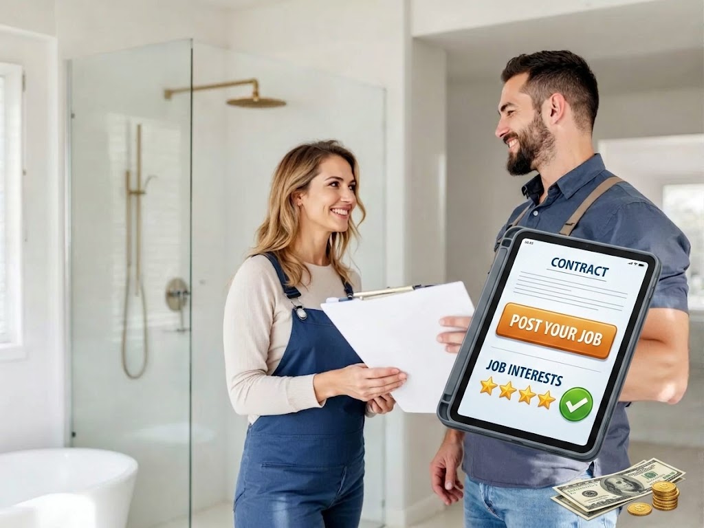 Compare quotes and hire a tradesperson